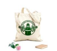 AILOONG Borsa tote in tela grezza Vigili del fuoco Vigili del fuoco Teschio Pompiere Tessuto spesso 340g/m² Utilizzabile come borsa porta attrezzi