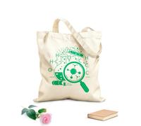 AILOONG Borsa tote in tela Scienziato di chimica della scuola di scienze Tessuto spesso 340g/m² Sostituisce lo zaino scolastico