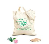 AILOONG Borse a mano in poliestere e cotone Citazione dell'utente del mouse del computer Videogioco Tessuto spesso 340g/m² Utilizzabile come trousse per il trucco