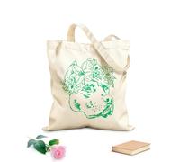 AILOONG Borse a mano in poliestere e cotone Salone per animali domestici Flowers, amico del cane da compagnia Tessuto spesso 340g/m² Utilizzabile come trousse per il trucco