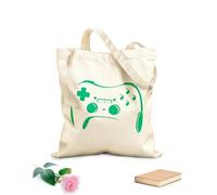 AILOONG Borse a mano in poliestere e cotone Tessuto spesso 340g/m² Gamepad Joystick Videogioco Gioco Utilizzabile come trousse per il trucco