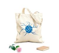 AILOONG Borse a mano in poliestere e cotone Tessuto spesso 340g/m² Gioco sportivo con la palla da beach volley Utilizzabile come trousse per il trucco