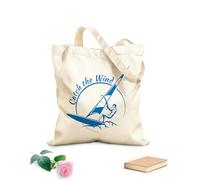 AILOONG Borse a mano in poliestere e cotone Titolo di Catch The Wind Surf Wave Tessuto spesso 340g/m² Utilizzabile come trousse per il trucco