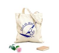 AILOONG Borse a mano in poliestere e cotone Titolo di Catch The Wind Surf Wave Tessuto spesso 340g/m² Utilizzabile come trousse per il trucco