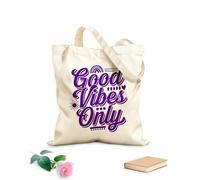 AILOONG Borse a tracolla in tela di cotone buono Solo Positivo Tessuto spesso 340g/m² Utilizzabile come borsa porta attrezzi