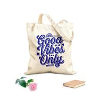 AILOONG Borse a tracolla in tela di cotone buono Solo Positivo Tessuto spesso 340g/m² Utilizzabile come borsa porta attrezzi
