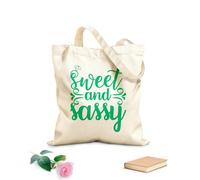 AILOONG Borse a tracolla in tela di cotone Citazioni sulle spose Tessuto spesso 340g/m² Utilizzabile come borsa porta attrezzi