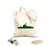 AILOONG Borse a tracolla in tela di cotone Nave Tessuto spesso 340g/m² Utilizzabile come borsa porta attrezzi