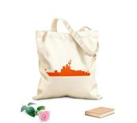 AILOONG Borse a tracolla in tela di cotone Nave Tessuto spesso 340g/m² Utilizzabile come borsa porta attrezzi