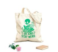 AILOONG Borse a tracolla in tela di cotone Sii gentile, resta strano Tessuto spesso 340g/m² Utilizzabile come borsa porta attrezzi