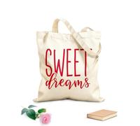 AILOONG Borse a tracolla in tela di cotone Sogni d'oro Tessuto spesso 340g/m² Utilizzabile come borsa porta attrezzi