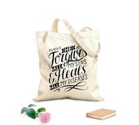 AILOONG Borse della spesa in poliestere e cotone Scritta a mano con il versetto della Bibbia: Perdona tutti i miei peccati Tessuto spesso 12 once Riutilizzabile 35x40cm Grande