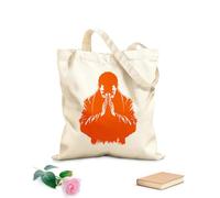 AILOONG Borse in tela con fantasia personalizzabile Il momento culminante celeste è la graziosa meditazione orante delle mani che pregano Tessuto spesso 340g/m² Abbinabile agli abiti