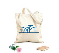 AILOONG Calligrafia araba Profeta Muhammad Pace Borse shopper riutilizzabili Tessuto spesso 340g/m² Pieghevole