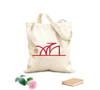 AILOONG Calligrafia araba Profeta Muhammad Pace Borse shopper riutilizzabili Tessuto spesso 340g/m² Pieghevole