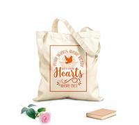 AILOONG Citazioni commemorative di Natale Le tue ali sono pronte ma i nostri cuori no Borsa tote con manico piatto in nastro Tessuto spesso 340g/m² Sostituisce lo zaino scolastico