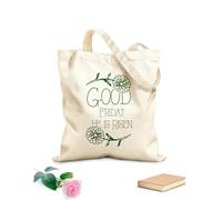 AILOONG etichetta disegnata a mano del venerdì santo Borse shopper riutilizzabili Tessuto spesso 340g/m² Pieghevole
