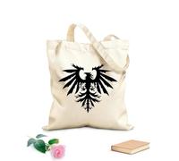 AILOONG Logo dell'uccello di fuoco Borse a tracolla in tela di cotone Tessuto spesso 12 once Utilizzabile come borsa porta attrezzi 31x36cm Media