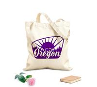 AILOONG Oregon State con splendida vista Borse a tracolla in tela di cotone Tessuto spesso 340g/m² Utilizzabile come borsa porta attrezzi