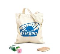 AILOONG Oregon State con splendida vista Borse a tracolla in tela di cotone Tessuto spesso 340g/m² Utilizzabile come borsa porta attrezzi