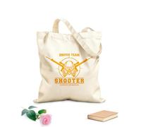 AILOONG Sniper Team Shooter Instinct Adventure Borse a tracolla in tela di cotone Tessuto spesso 340g/m² Utilizzabile come borsa porta attrezzi