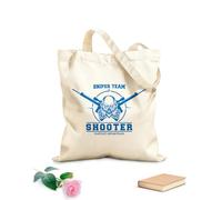 AILOONG Sniper Team Shooter Instinct Adventure Borse a tracolla in tela di cotone Tessuto spesso 340g/m² Utilizzabile come borsa porta attrezzi