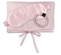 AILORIA Travel Set Beauty S - borsa di seta, maschera per il sonno e s