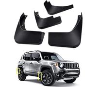 Ailuoli 4 Pezzi Paraspruzzi per Auto per Jeep Renegade 2015-2021, Antispruzzo Impermeabile Durevole Facile da Installare per Auto Parafanghi