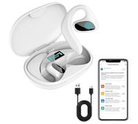 Ailymur V2 Translator Earbuds, Ailymur V2 AI Language Translator Earbuds, Translation Headphones Real-Time 3-in-1 Translation Earbud 144 Languages & Accents (white)