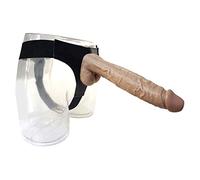 AILZNN XXL Cinghia sul Dildo Regolabile con Imbracatura, Cinturino per Pene con Dildo Super Grande E Lungo per Uomini E Donne, Set di Giocattoli Sessuali SM per Masturbatore Anale E Figa per Lesbiche