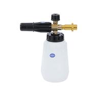 AIM Tools 1L Cannone Schiuma Compatibile con Kärcher K2 K3 K4 K5 K6 K7 Pistola Idropulitrice, Lancia a Spruzzo Schiuma Ugello Regolabile Schiuma di Sapone Schiumogeno Bottiglia