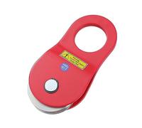 AIM Tools Carrucola Puleggia 10 T Puleggia di Rinvio, Carrucola per Verricello Uso Forestale, Snatch Blocchi per Fune in Acciaio Fino a 16 mm di Diametro