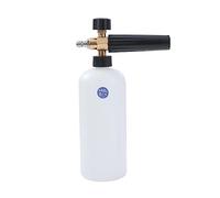 AIM Tools Lancia a Schiuma da Neve 1L Cannone in Schiuma Ugello Regolabile 1/4" a Sgancio Rapido Idropulitrice Bottiglia per Generatore di Sapone Dispenser, per Lavaggio Auto 171332