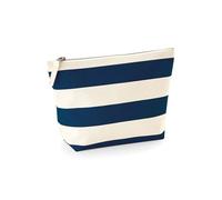 AIMA Pochette Trucchi Astuccio in Tela Cotone Canvas 100% Riciclato, Pochette Multiuso con Zip in Metallo, Organizer Valigia, Borsa, Astuccio Portapenne, Borsello Personalizzabile - 18x19 cm