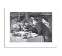 AIMA Poster da Parete Miseria e Nobiltà 35 x 50 cm - Stampa da Parete Bianco e Nero Cinema Poster Vintage Senza Cornice - Room Decor Stampe da Cucina, Camera da Letto - Calamita in Omaggio
