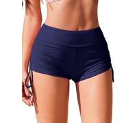 AI'MAGE Pantaloncini da Bagno da Donna Blu - Costume Bagno con Protezione Pantaloncini da Surf Corti e Larghi per la Spiaggia Surf Beach XXL