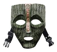 AIMAISEN Loki Mask 3D God of Mischief Cosplay Adult & Kid Mask Resin Crafts Masquerade Show Copricapo Copricapo Puntelli per Feste Decorazioni Ornamenti per la casa (Dark Green)