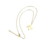 Aimanter Collana in oro 18 K con simbolo matematico Pi Pi, catenina semplice da donna, gioiello per la festa della mamma, regalo per la festa della mamma, migliore amica, regalo per damigella d'onore