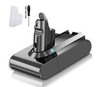 AIMAX Batteria Dyson V6 Batteria Ricambio 4600mAh per Batteria Dyson DC62 Fluffy Slim DC58 DC59 DC61 DC72 DC74 SV03 SV04 SV05 SV06 SV07 SV09 Animal Absolute Aspirapolvere