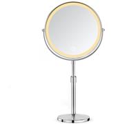 AIMAX Specchio trucco con luci e specchio ingranditore 10x/1x doppia faccia, Ric