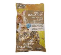 Aimé - Mix per conigli e roditori - Cibo adatti al coniglio, ai porcellini d'India, al coniglio nano, ai criceti - Ricco in fibre, con vitamine - Alimento naturale - Made in France - Confezione 1 kg