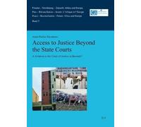 Aimé-Parfait Niyonkuru Access to Justice Beyond the State Courts (Tascabile)
