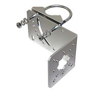Aimeboost Staffa di montaggio su palo a parete Accessori hardware per esterni Home Antenna Pole Holder Antenna Pole Mount Kit [senza il palo] Angolo regolabile