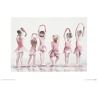 Aimee del valle Les Cinquièmes 30 x 40 cm stampa artistica, multicolore