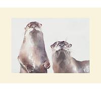 Aimee Del Valle Les Joueurs Stampa Montata, Multicolore, 30 x 40 cm