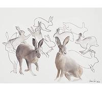 Aimee del valle Tous Ont rosolare 30 x 40 cm stampa su tela, multicolore