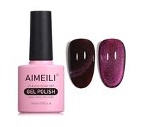 AIMEILI 10ML Cat Eye Nail Gel Polish Smalto per Unghie in Gel UV LED Soak Off per Manicure Colorati Smalti Semipermente Magnetico per Unghie 745