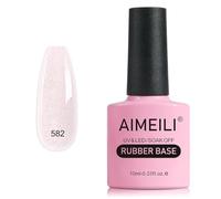 AIMEILI Rubber Base Gel Soak Off UV LED Gel Smalto Manicure 10 ml (582)