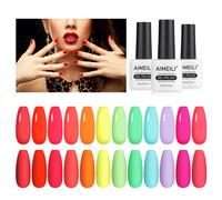 AIMEILI Set di smalti in gel da 12 pezzi x 8 ml - Kit Set 26