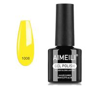 AIMEILI Smalto Semipermanente Colori 8ml Color Gel Soak Off UV&LED Gel Unghie Colorati Smalti Semipermanenti per Unghie Nail Art - 1008